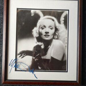 Framed Print of actress Marlene Dietrich